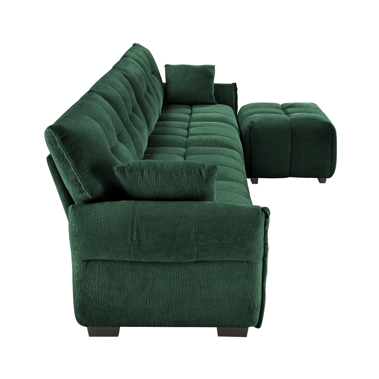 Modular 4-Seater Sofa With Ottoman