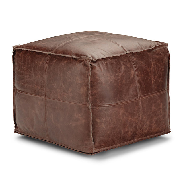 Sheffield-Square-Pouf-Brown-