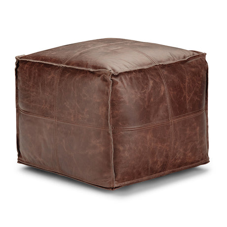 Sheffield-Square-Pouf-Brown-