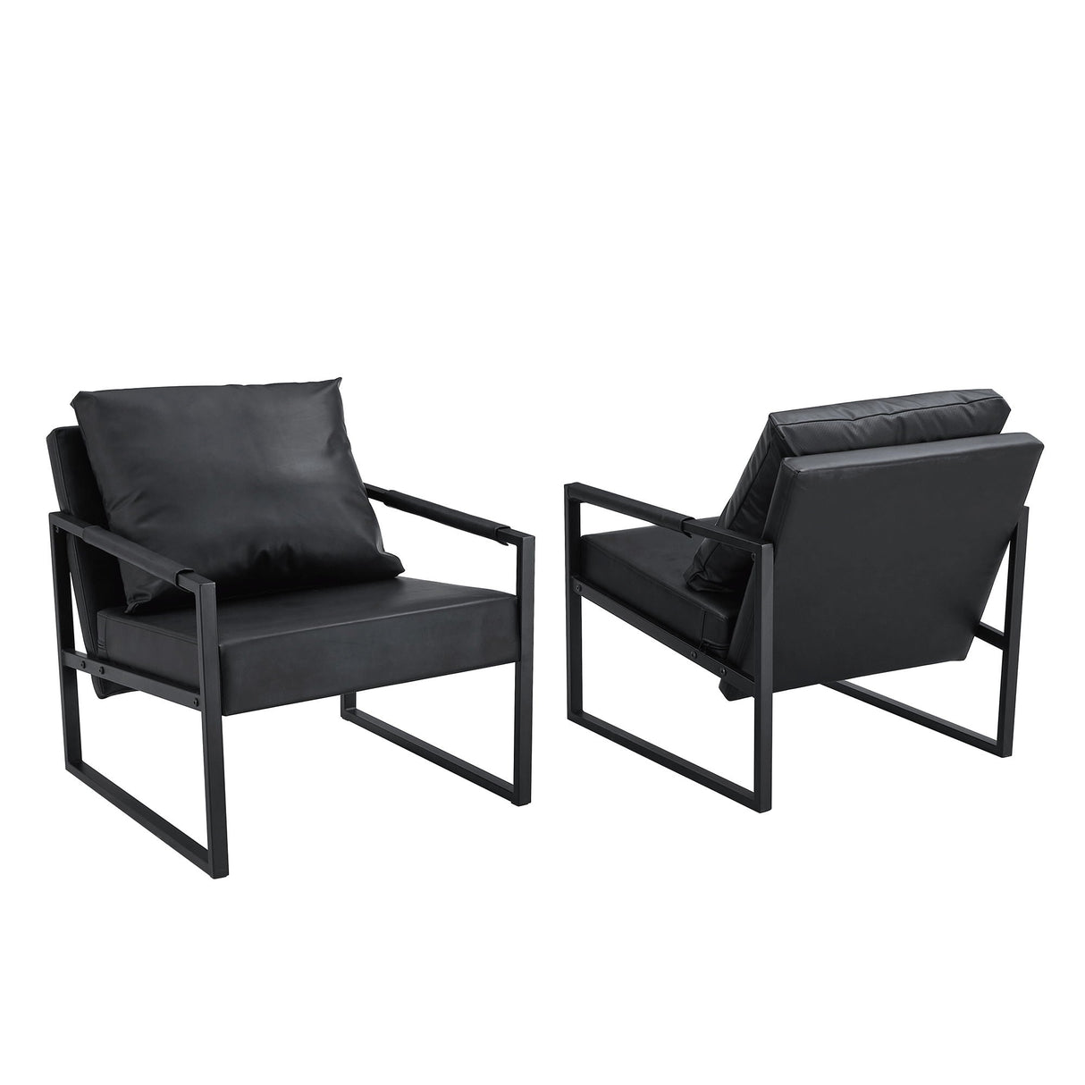 Classic And Metal Frame Sofa, Ergonomically Designed, A Perfect Blend Of Modern And Industrial Styles