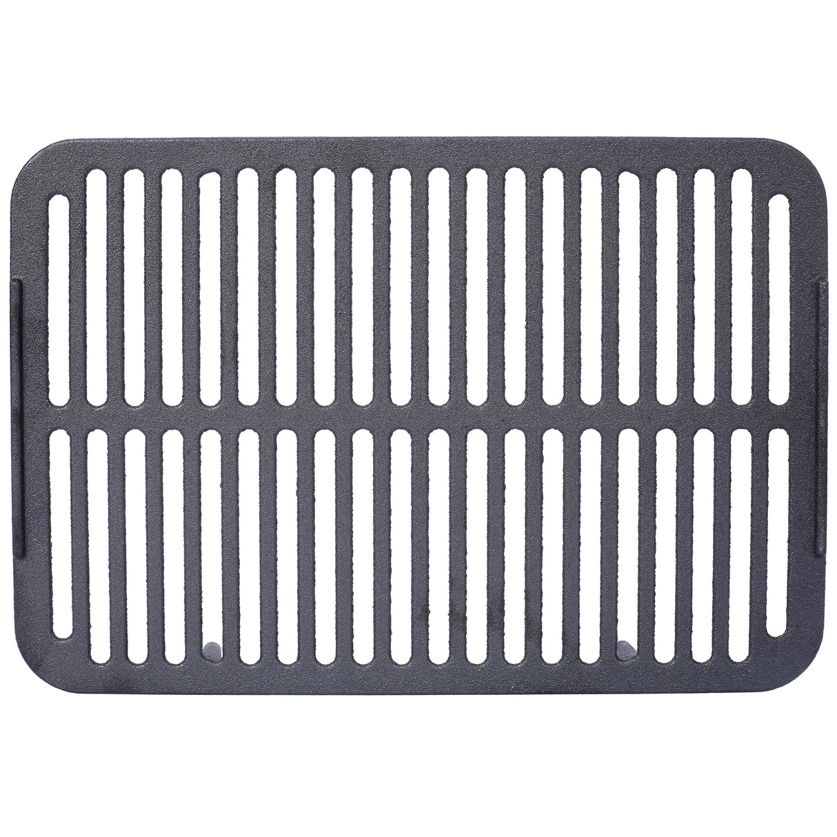 Oval Cast Iron Grill Outdoor Portable Charcoal Tabletop Skillet