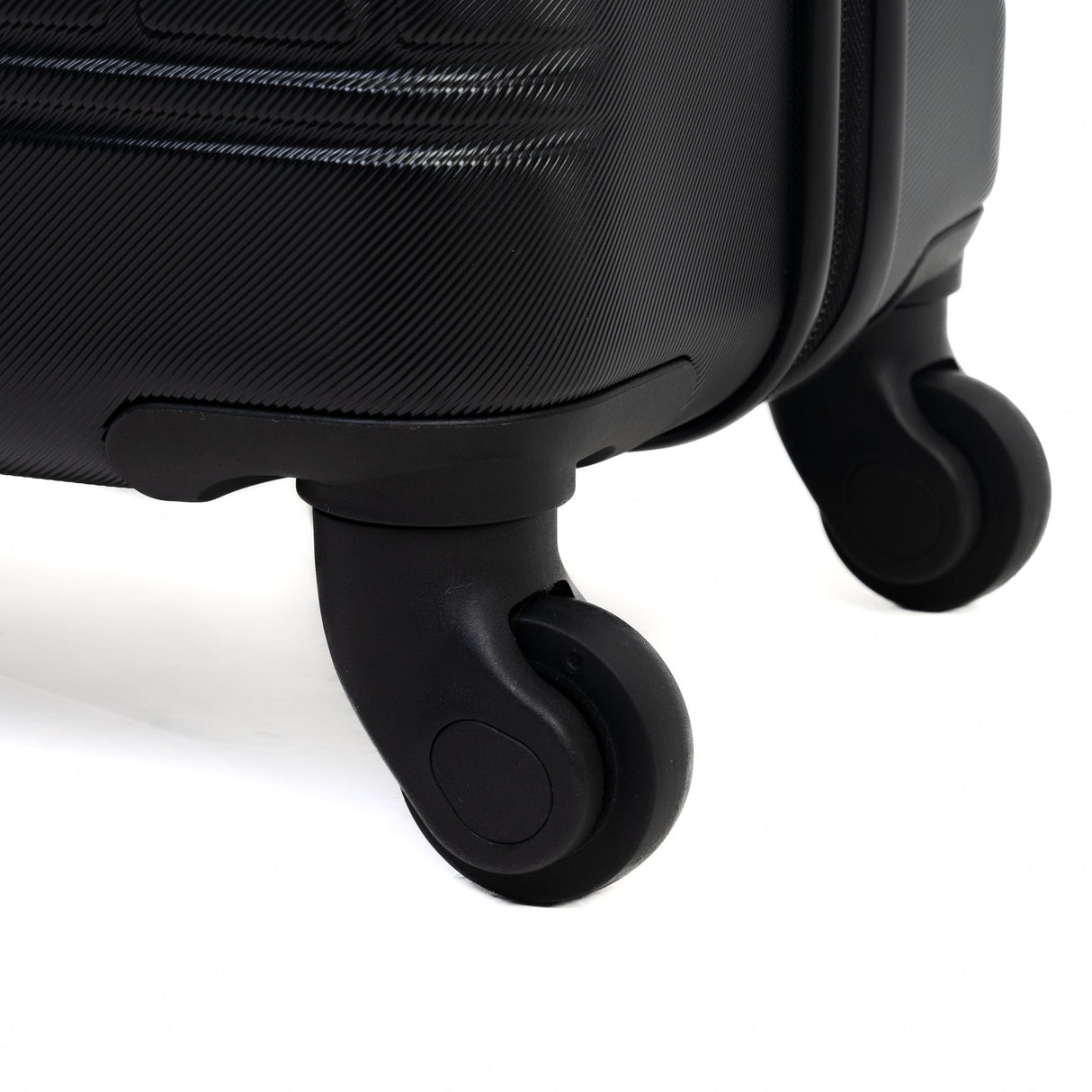 9-Piece Black Luggage Set by GigaTech with TSA Lock