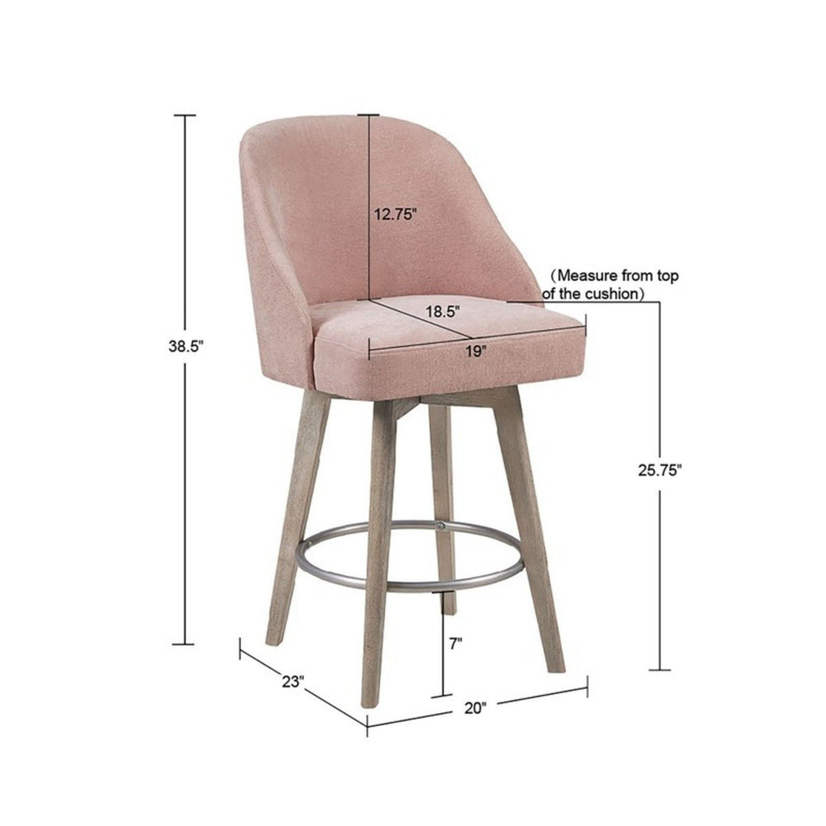 Pearce - Bar Stool With Swivel Seat