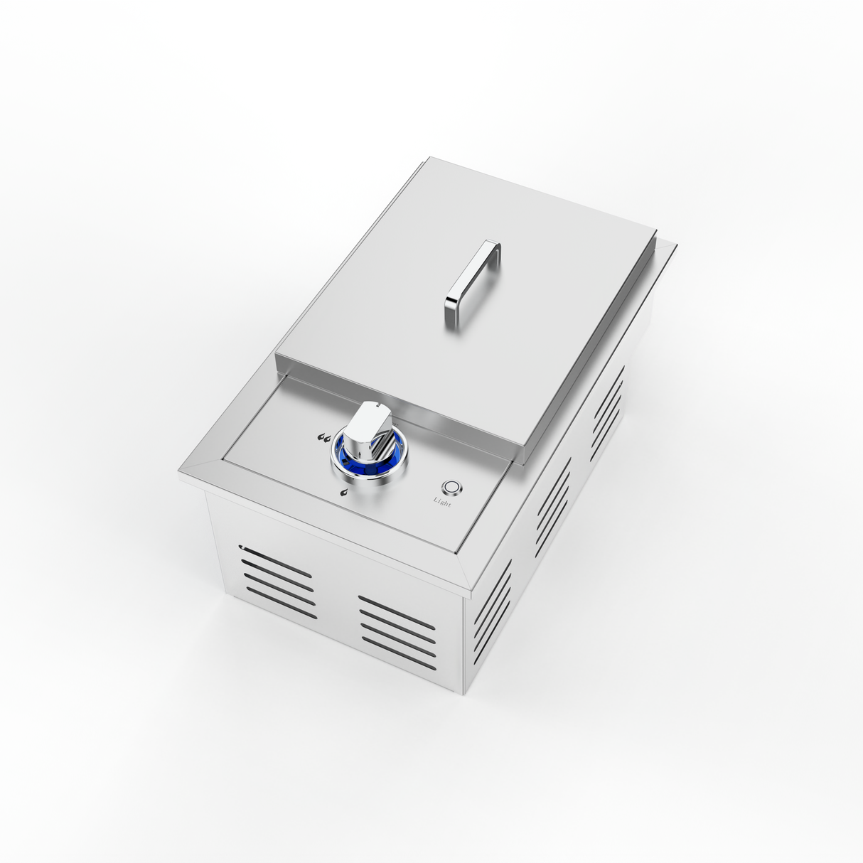 Single Grilling Side Burner, 17,000BTU Liquid Propane