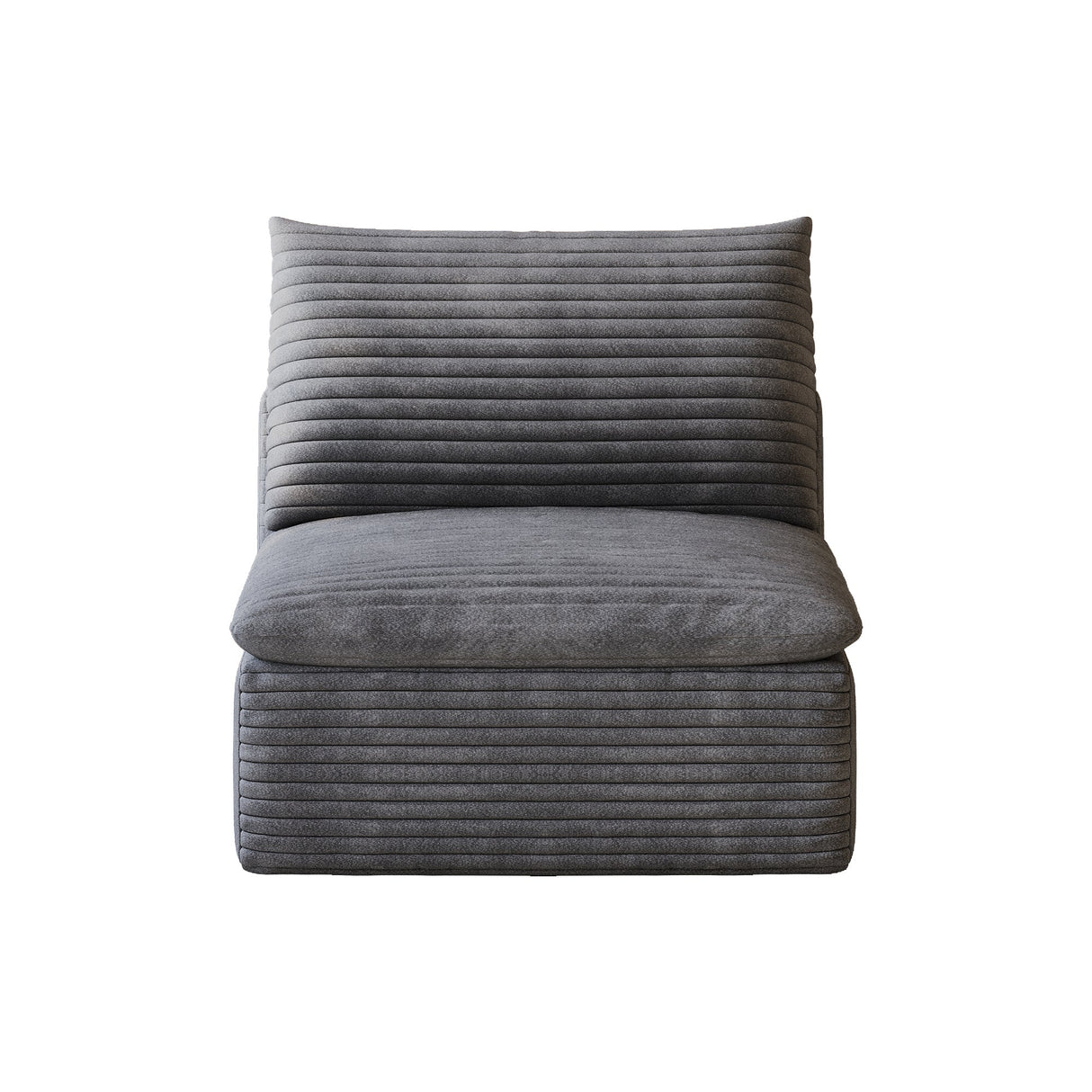 1 Middle Seat Sofa - Dark Fabric