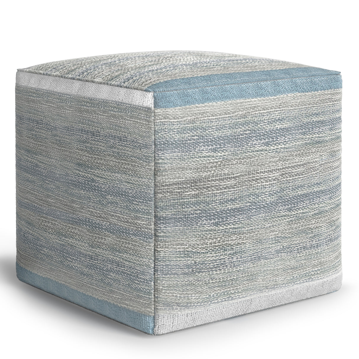 Naya-Cube-Pouf-Blue-Melange-