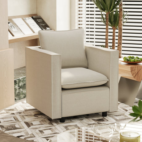 Modern-Gray-Single-Sofa-Chair-Accent-Chairs