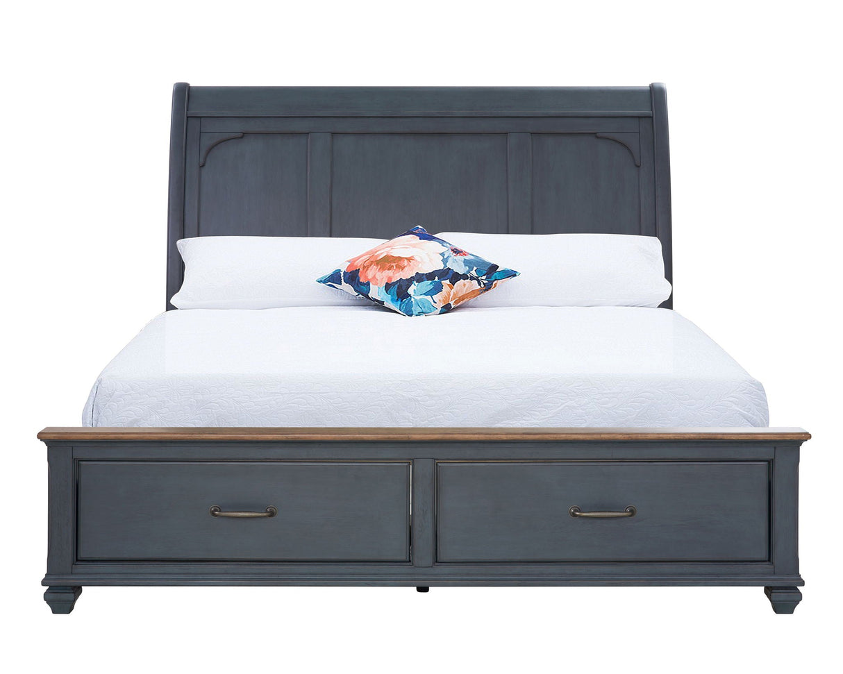 Sleigh Bed & USB Ports