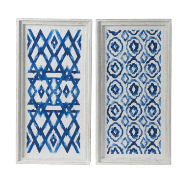 The Mariner’s Motif™ – Set of Coordinated Indigo Panels