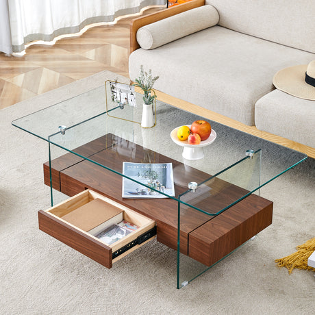 Modern-Two-Tier-Coffee-Table-with-Drawer-Coffee-Tables-and-End-Tables