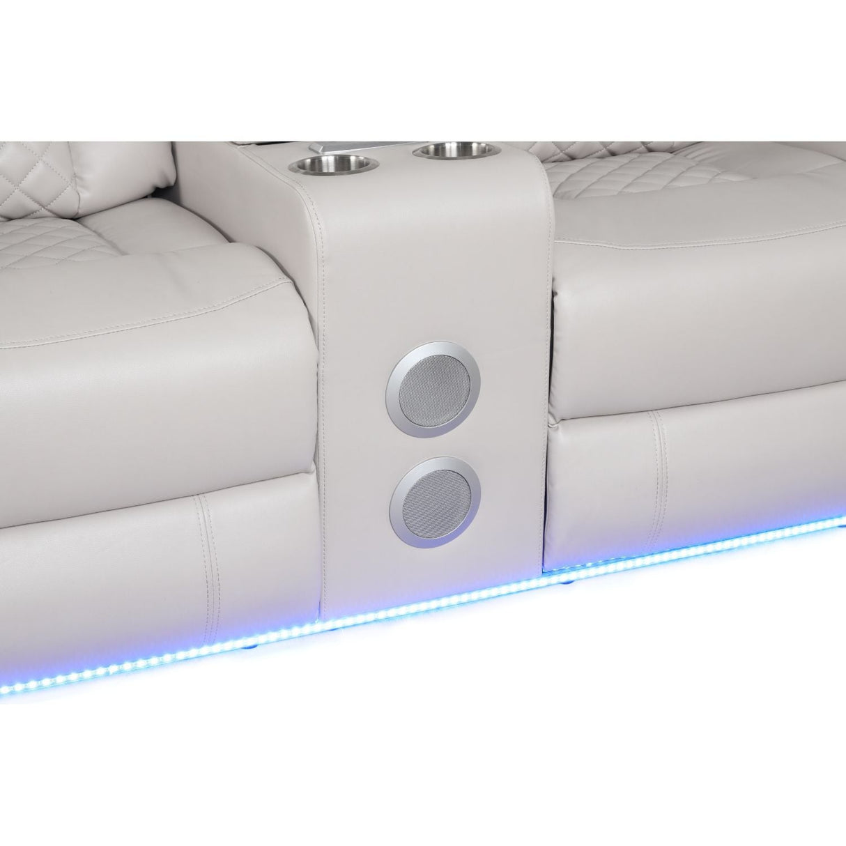 Benz - Power Recliner Set With LED Lighting And USB Charging