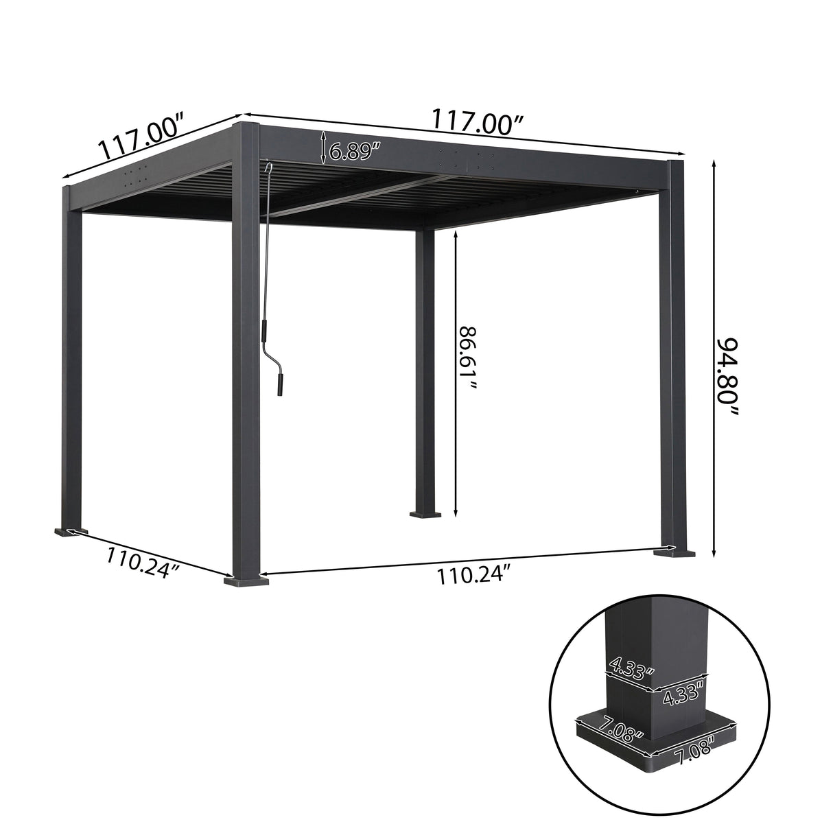 Byron Outdoor Pergola