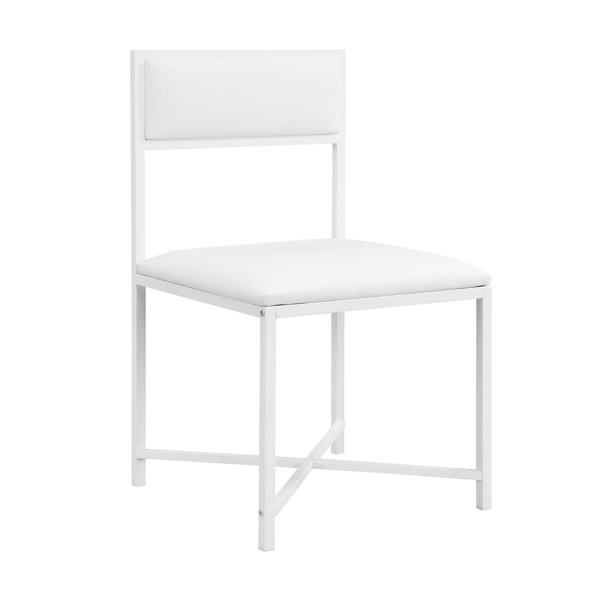 TOPMAX Modern Compact 63-inch 5-Piece Extendable Dining Table Set