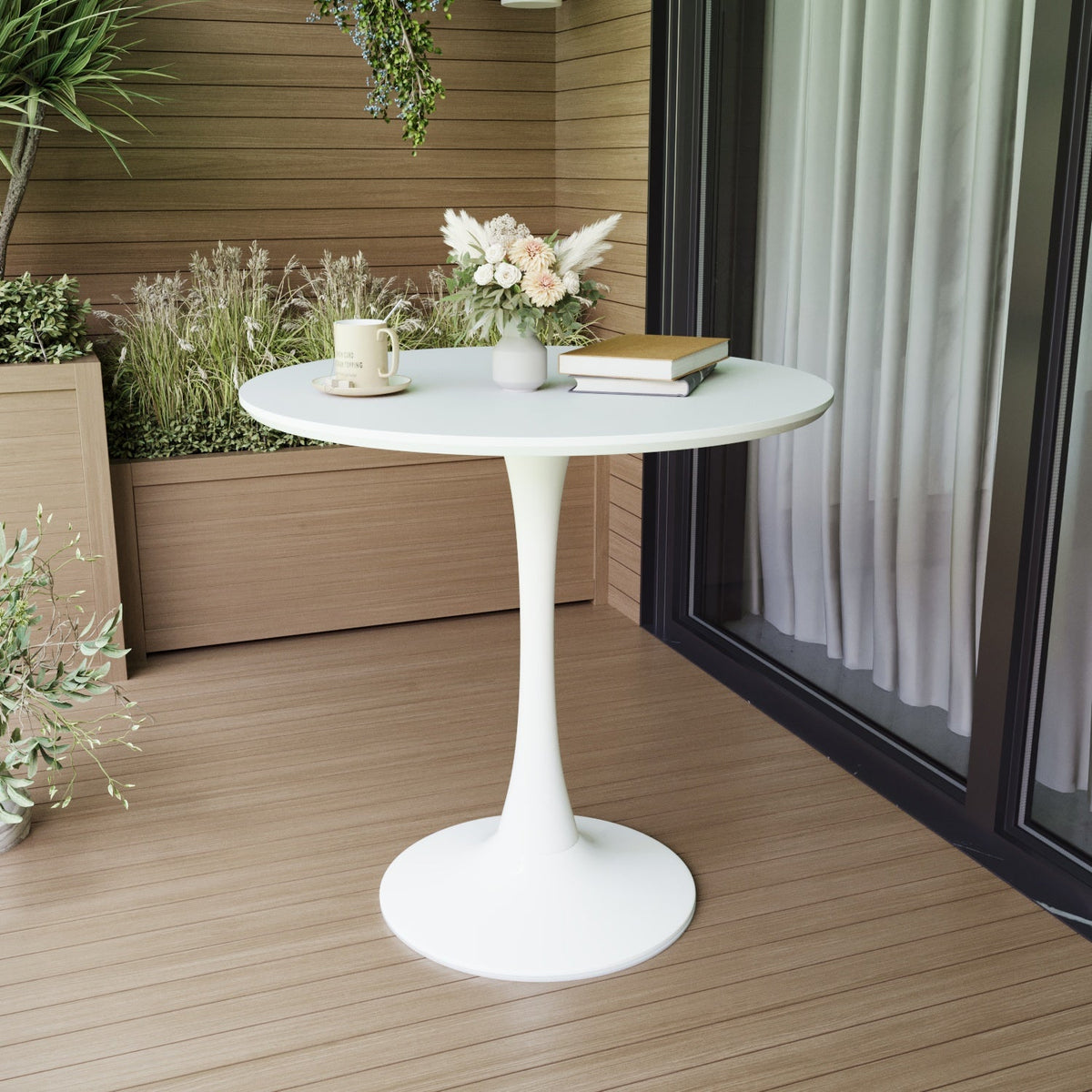 31.5" Dining Table in White