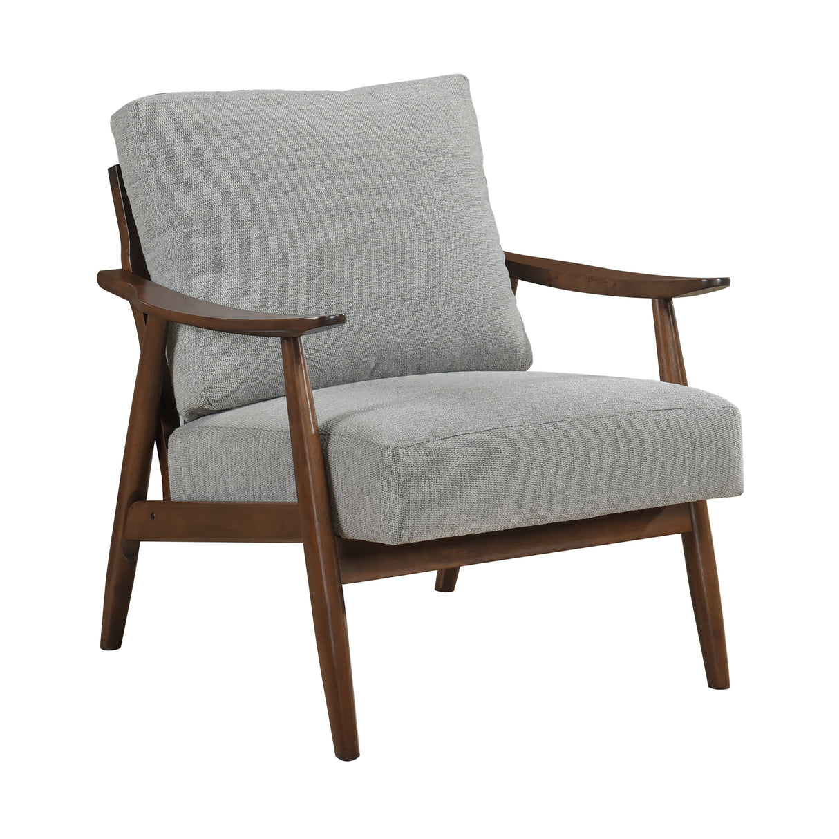 Sagebrooke Solid Wood Modern Accent Chair