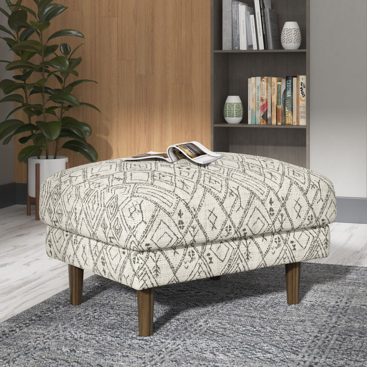 Abstract Ottoman - Black