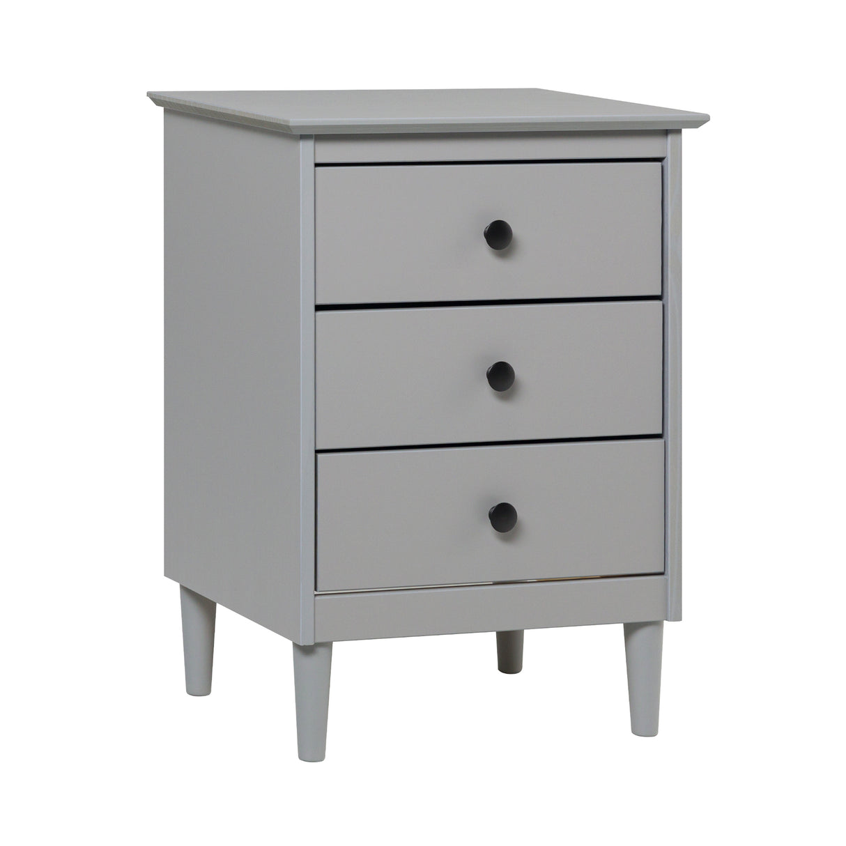 Classic-Solid-Wood-3-Drawer-Nightstand-–-Grey-Nightstands