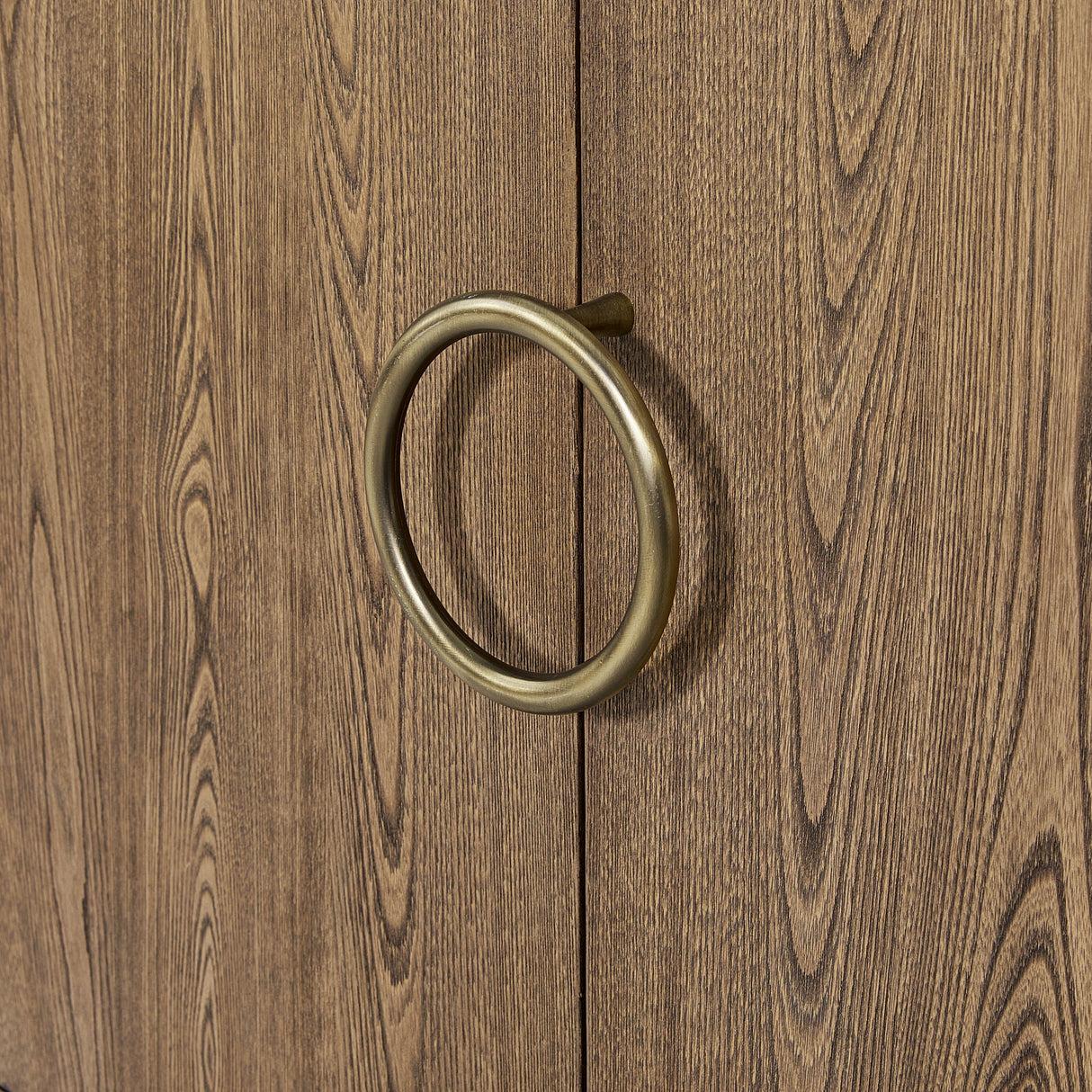 Solid Wood Server with 2 Doors