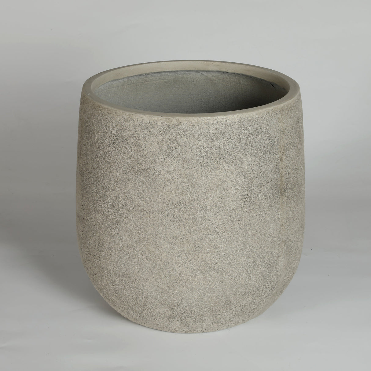 Round Concrete Planter Set of 2 - Antique Grey