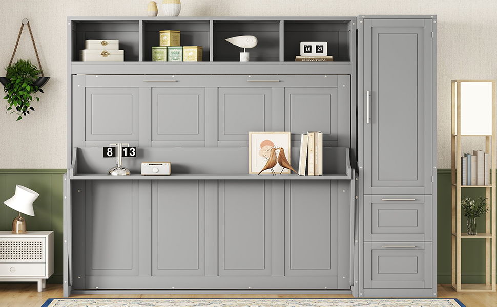 Murphy Wall Bed With Closet And Drawers