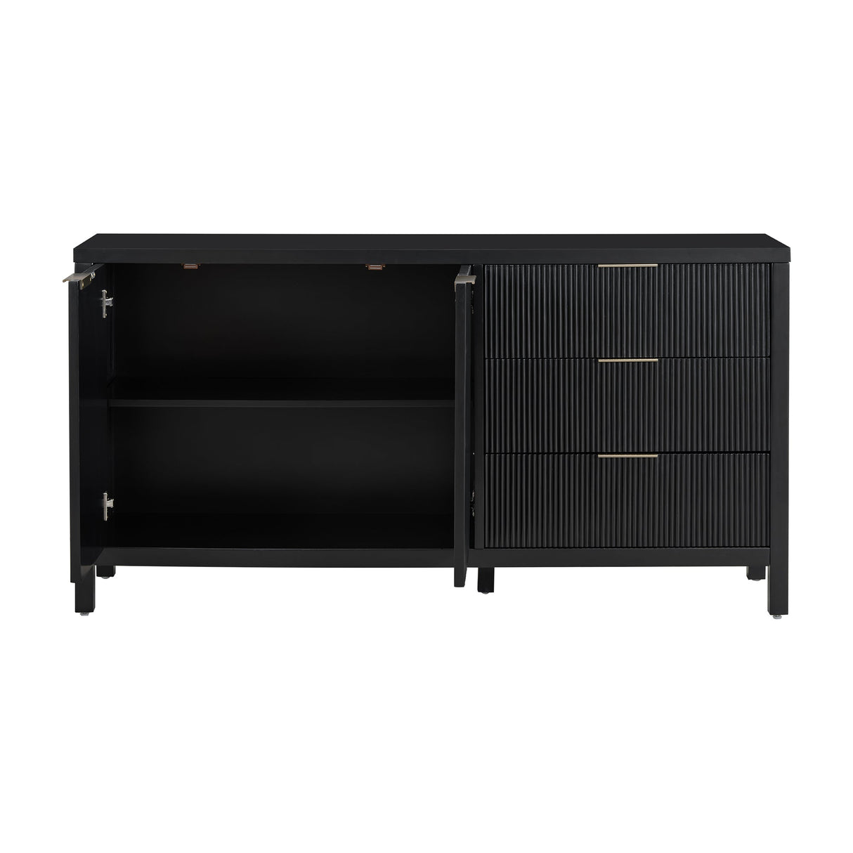 Fluted Sideboard Cabinet