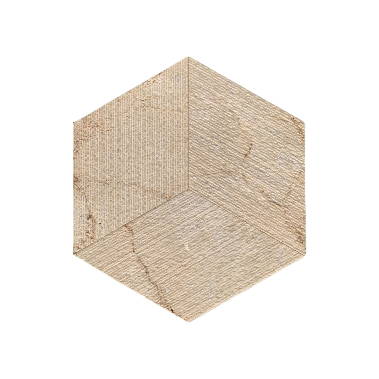 Hexagon Natural Marble Polished Tile For Wall And Floor (Set of 12)