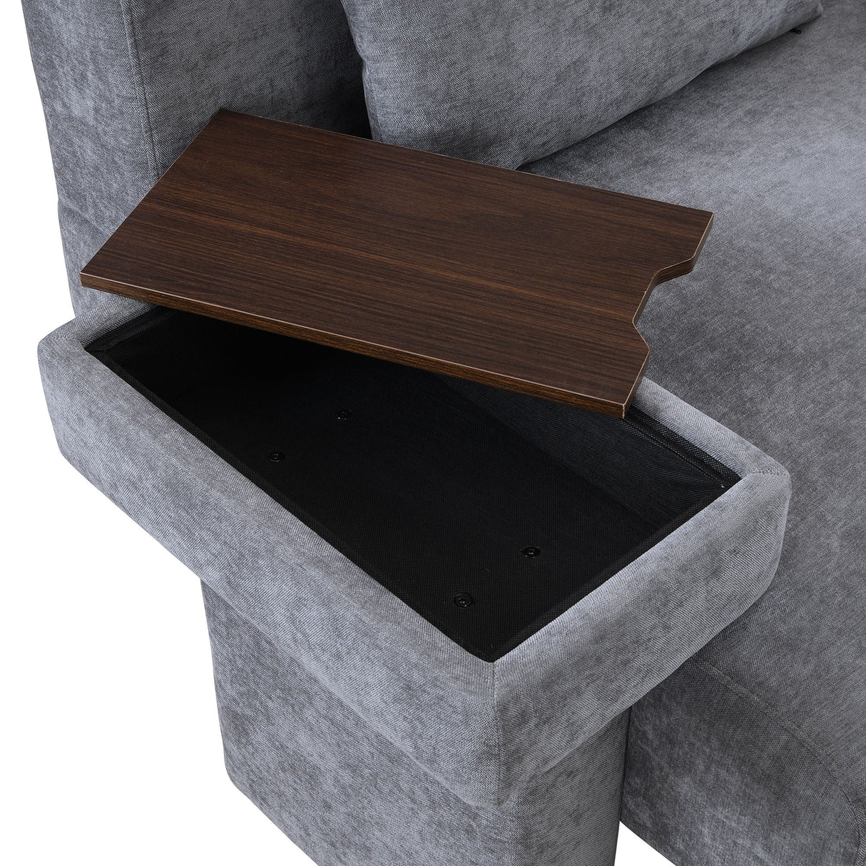 Modern Oversized Armchair With Soft Cushion For Living Room