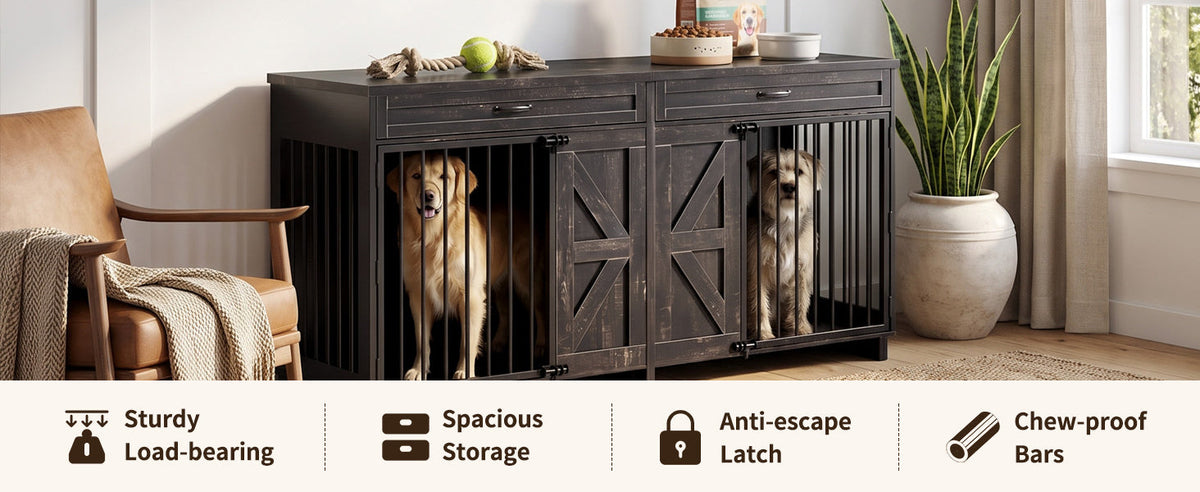 Dog Crate Furniture TV Stand