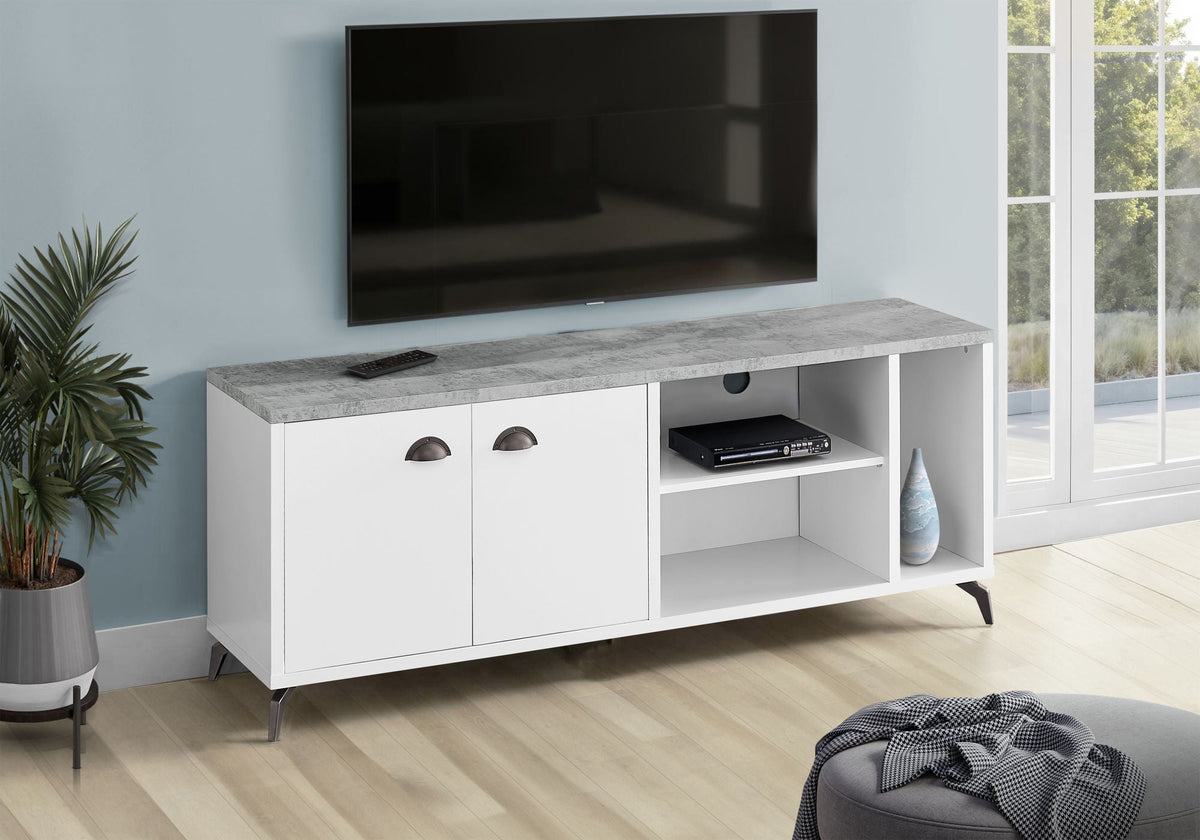 TV Stand, Console, Media Entertainment Center, Storage Cabinet, Contemporary & Modern
