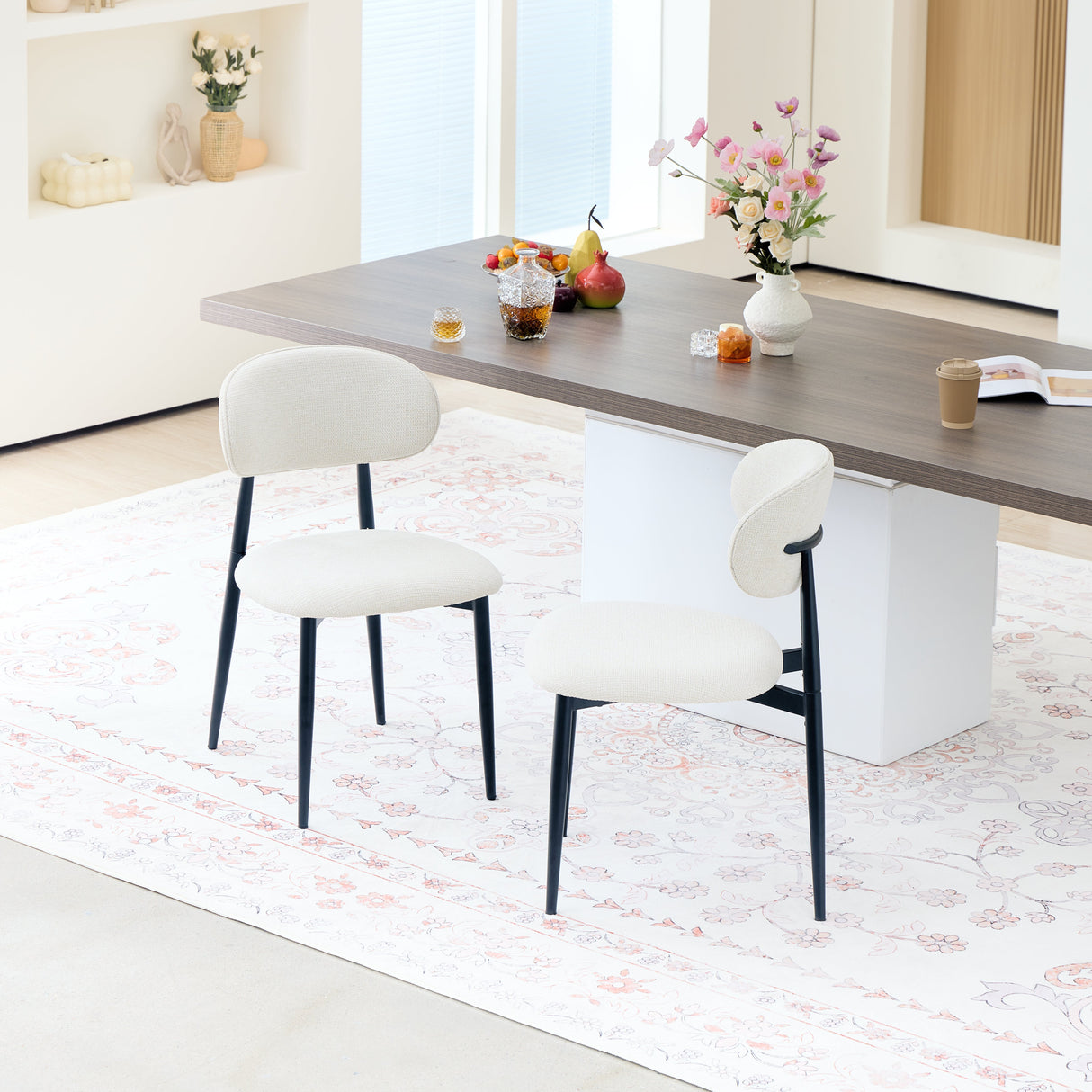 Fabric Dining Chairs, Upholstered Side Chairs