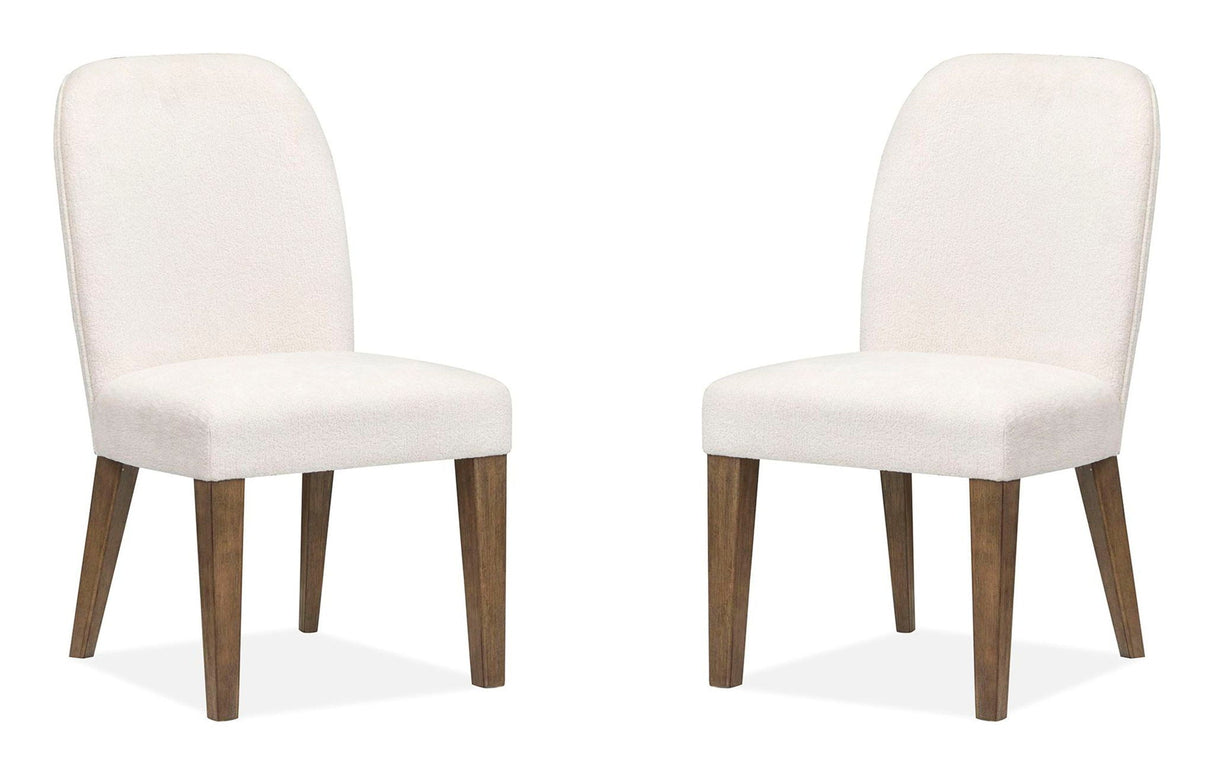 Westbourne - Upholstered Host Chair (Set of 2) - Dark Umber