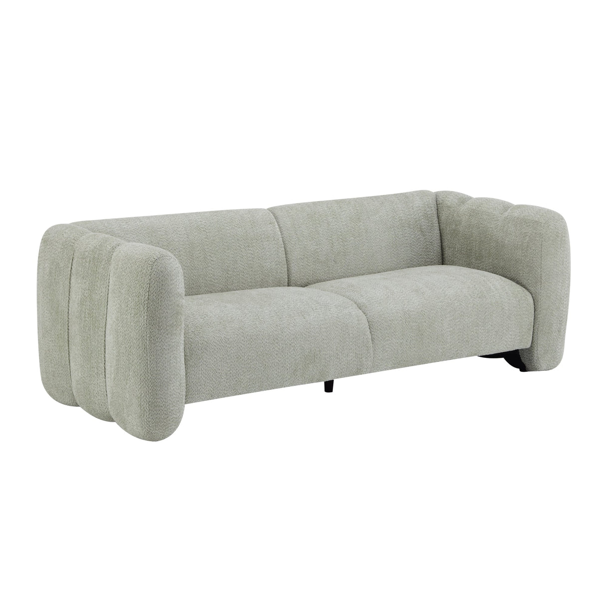 Tonson 83" 3-Seater Boucle Sofa with Wave Design