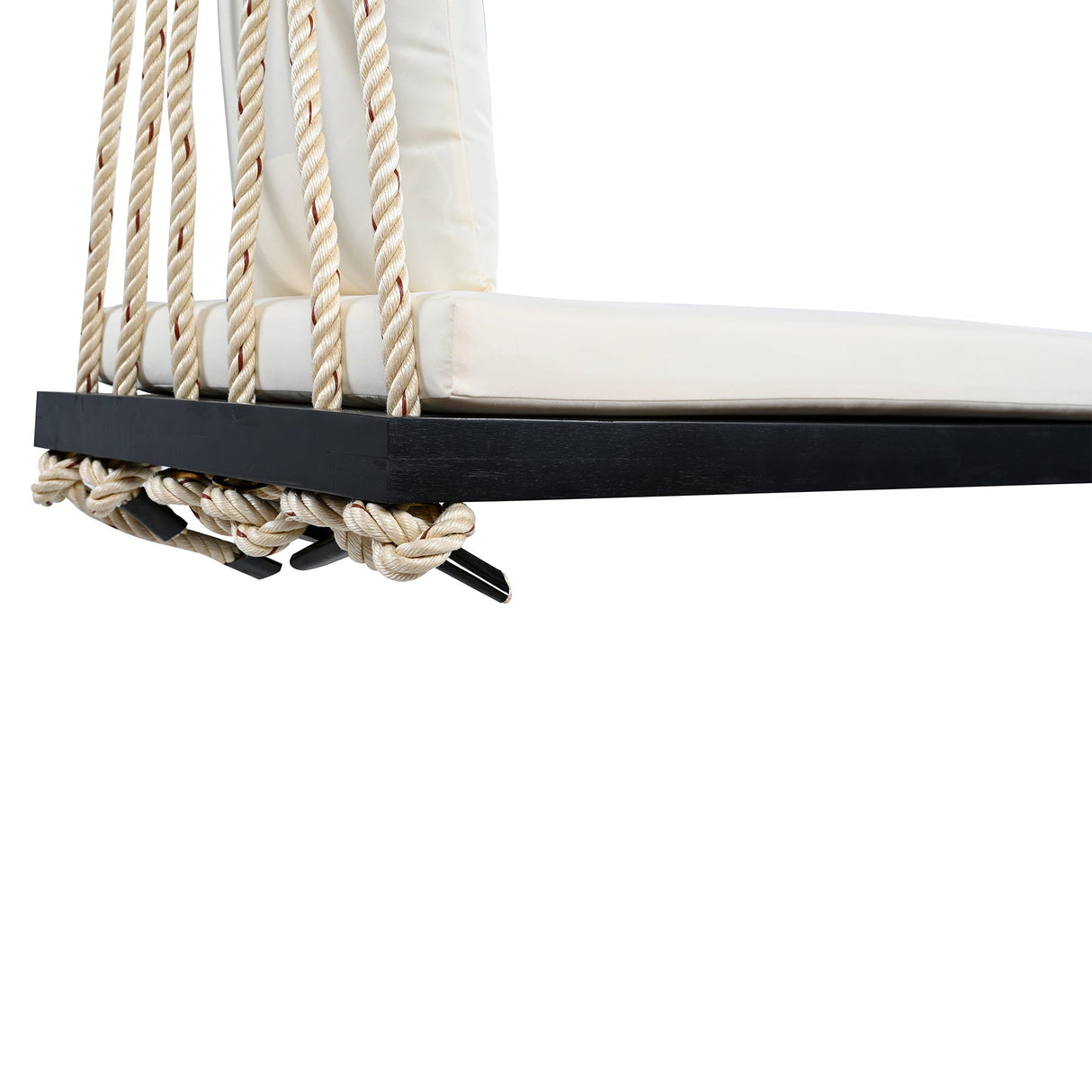 Patio Wooden Swing Chair Hanging Porch Swing Bench