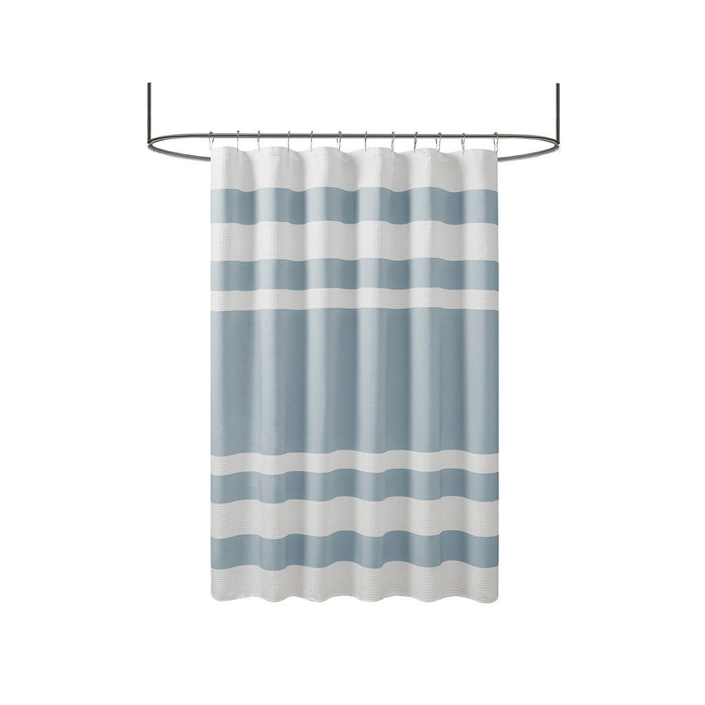 Shower Curtain with 3M Treatment Blue 72x72'