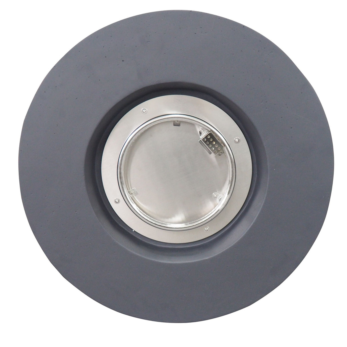 Round Iron Fire Pit With 40, 000 Btu