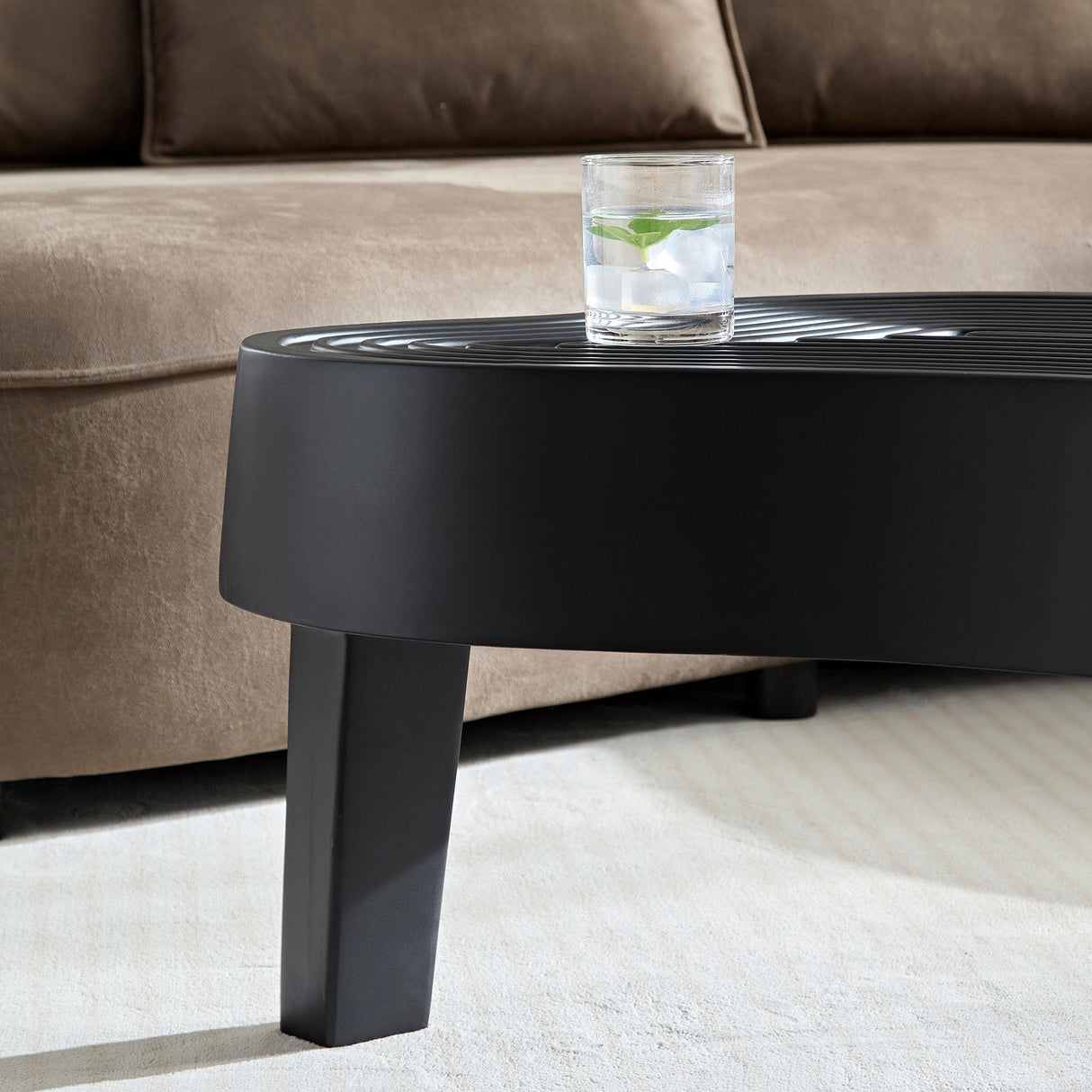 47.24" Fiberglass Cloud Coffee Table