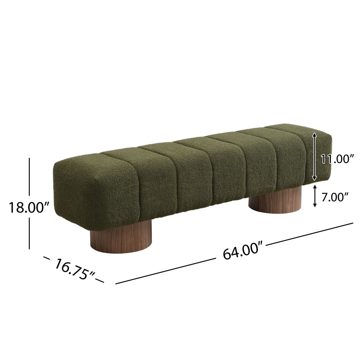 Upholstered Dining Bench for Dining Room