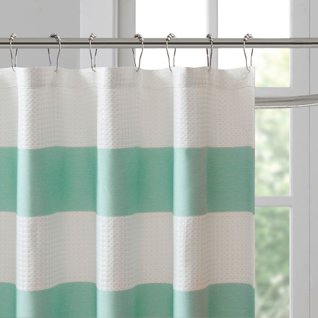 Shower Curtain with 3M Treatment Aqua 72x72'
