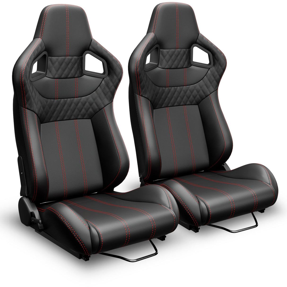 2PC Universal Bucket Racing Seats