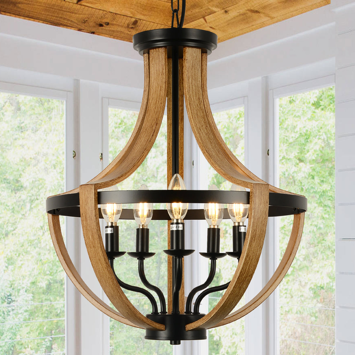 5-Light-Rustic-Geometric-Farmhouse-Chandelier-Ceiling-Light-Fixtures