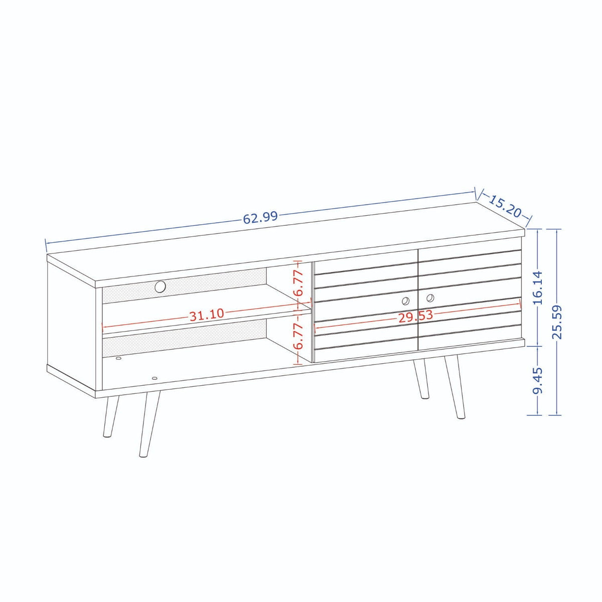 Liberty - 63" TV Stand
