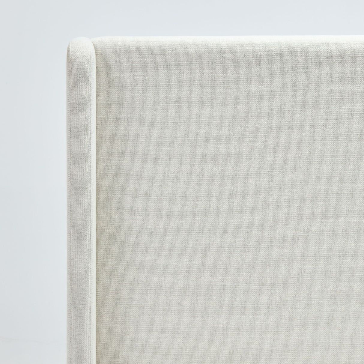 Caron - Upholstered Wingback Bed With High Headboard