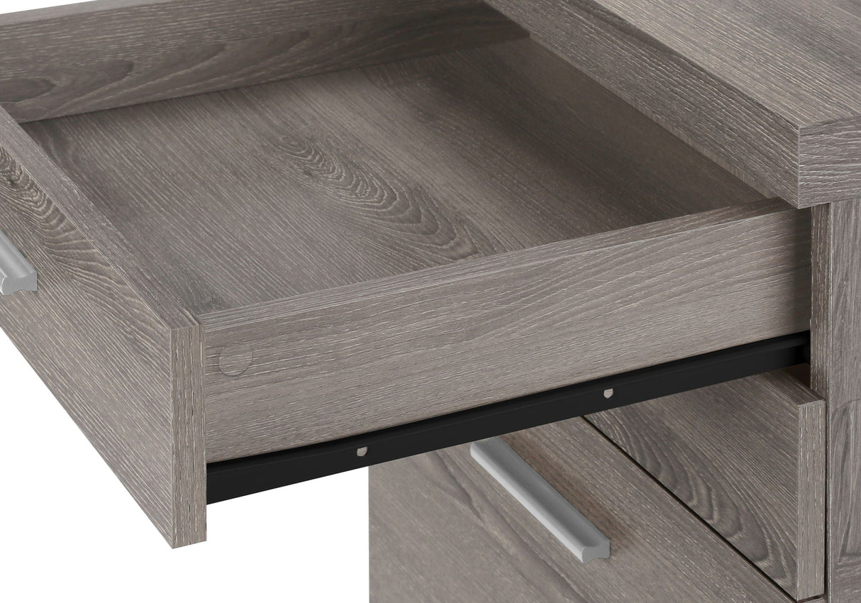 Rolling Mobile File Cabinet with Storage Drawers & Printer Stand