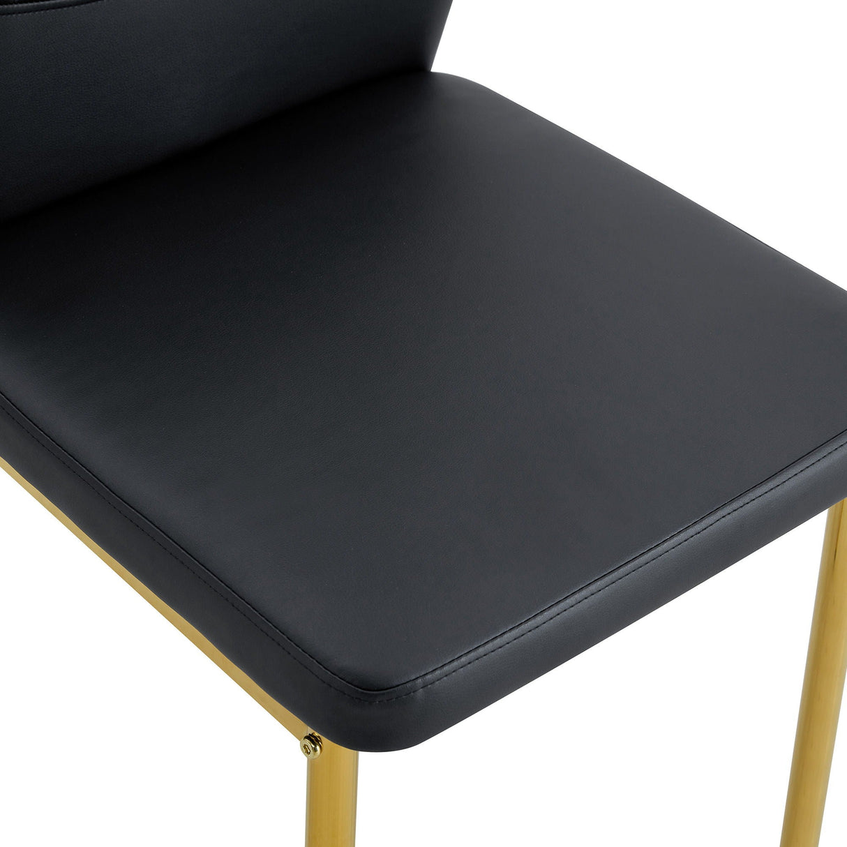 Luxury Simple Chair With Metal Leg