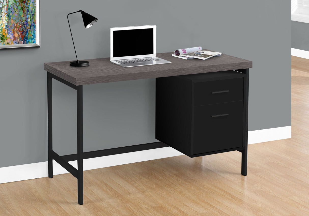 Computer Desk for Home Office with Storage Drawers, Left or Right Setup