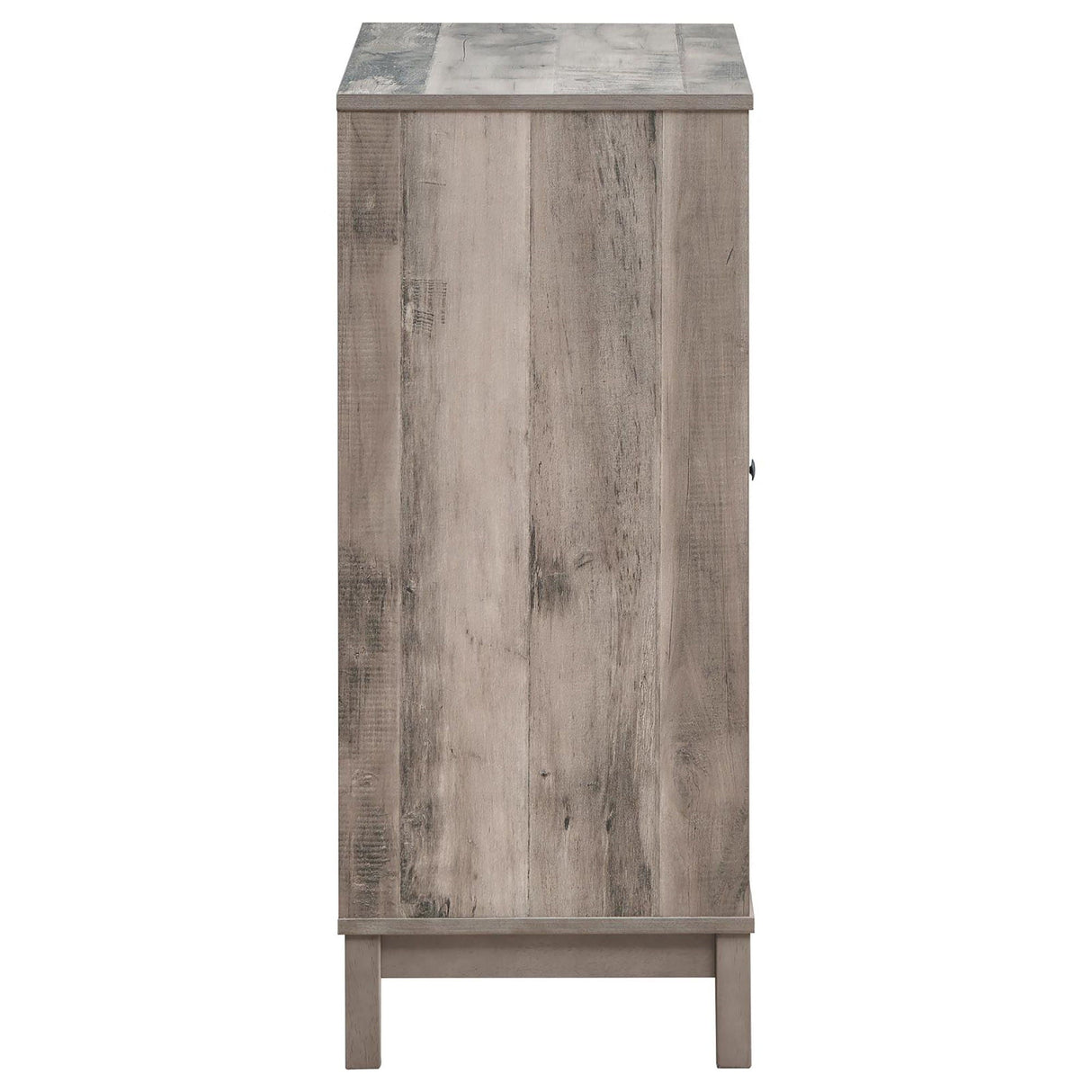 Wine Cabinet With 2 Doors - Gray