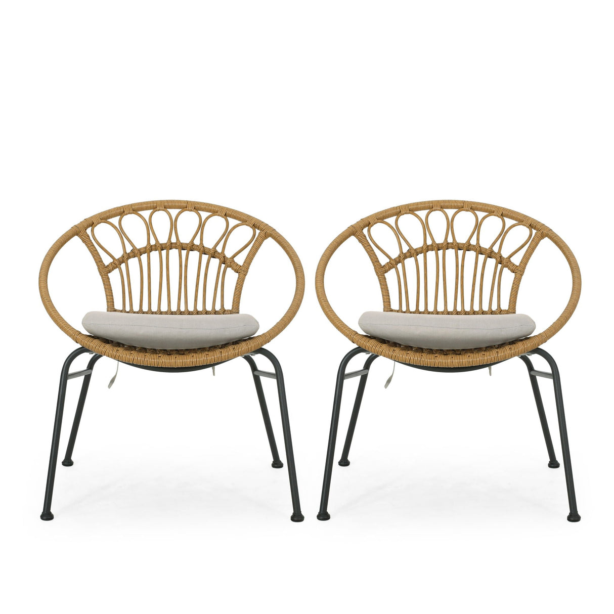 Banya - Chair (Set of 2) - Light Brown