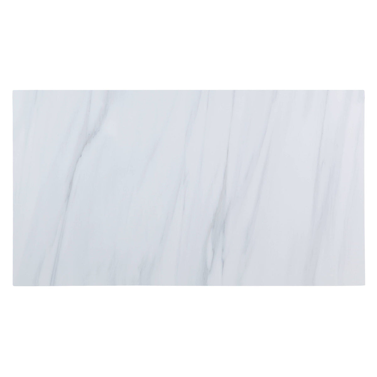 Enapay Marble Top Kitchen Island in Gray