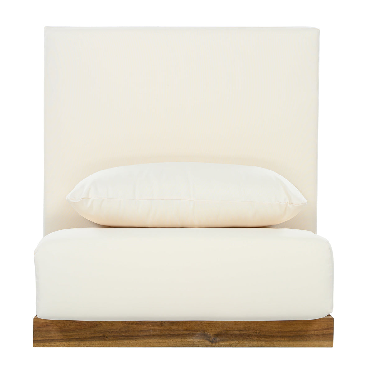 Oversized Outdoor 2-Piece Chat Set with Club Chair and Side Table