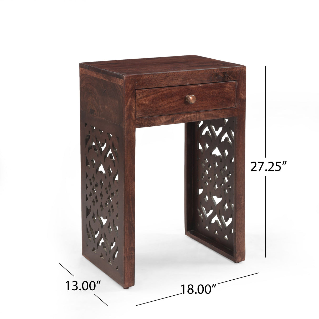 Carved Night Stand
